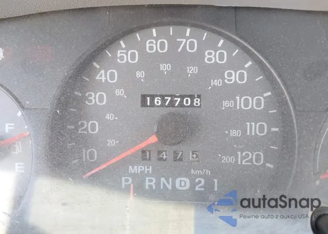 2000 Mercury Grand Marquis Gs z USA, uszkodzony, nr VIN 2MEFM74W2YX644424